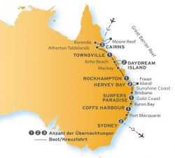 BUSRUNDREISEN - Busrundreise Australien - Impressionen der Ostk�ste